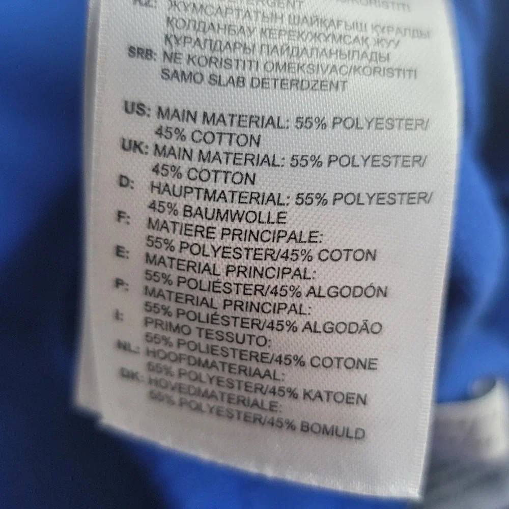 Adidas Originals Mens M (32-34) Blue Trefoil TNT Tape Poly Shorts Bold CE4818